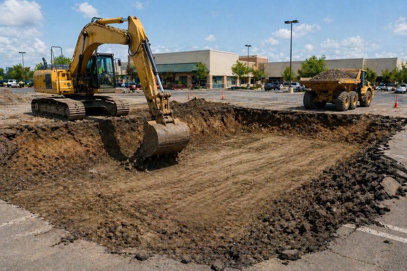 Parking Lot Gravel Repair in Utah County, UT