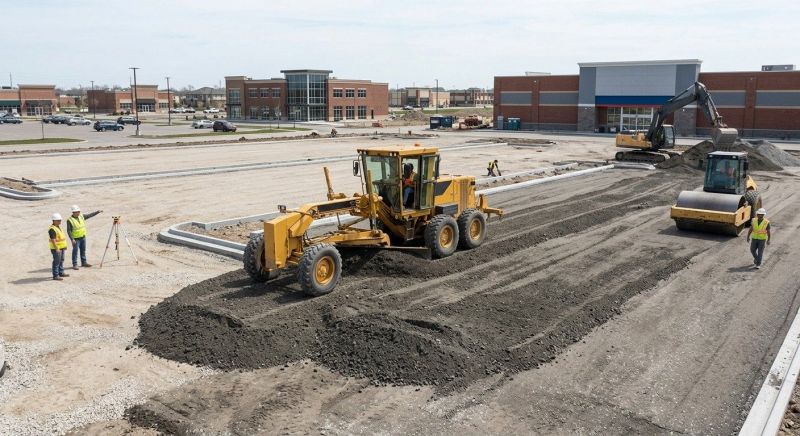 Parking Lot Gravel Repair in Alpharetta, GA